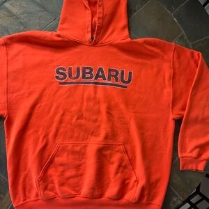 Subaru MV Sport Orange Sweatshirt Hoodie